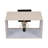 Latitude Run® Simplicity Table Lamp, Chic Minimalist Design, Rectangular Base, Perfect For Living Spaces