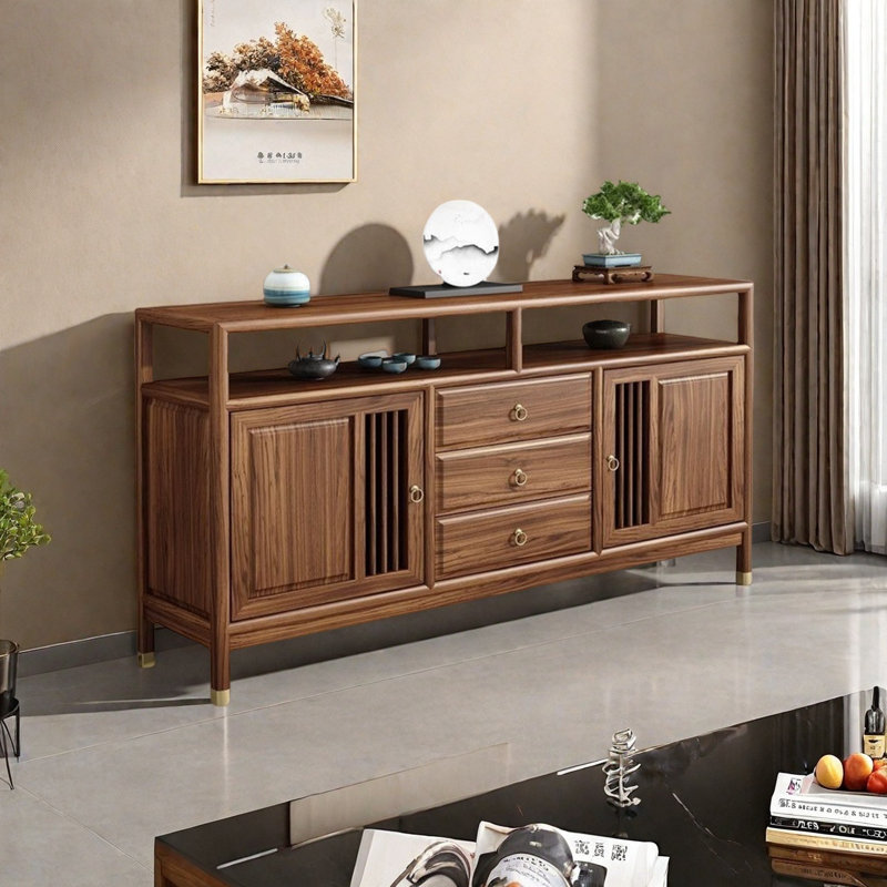 Simple living room storage sideboard