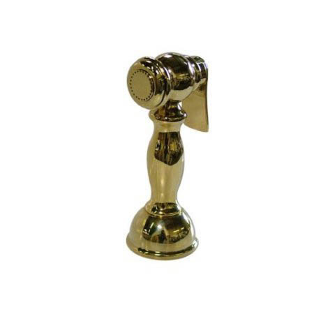Vintage Side Sprayer, Polished Brass