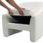 Fauteuil demi-tonneau rembourré Esly-1133026376
