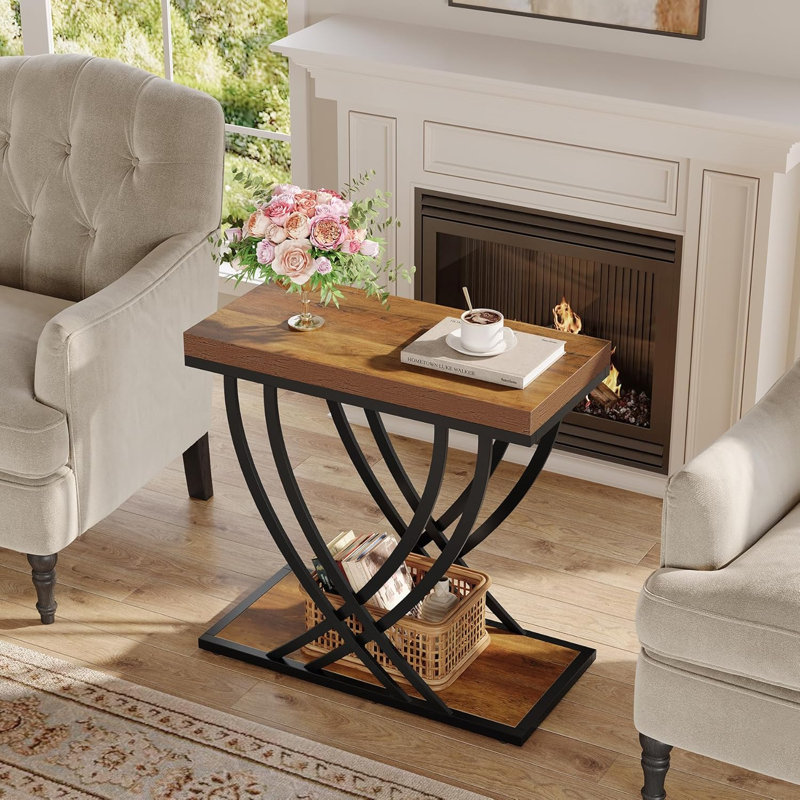 Table de bout étroite 23,62 po
