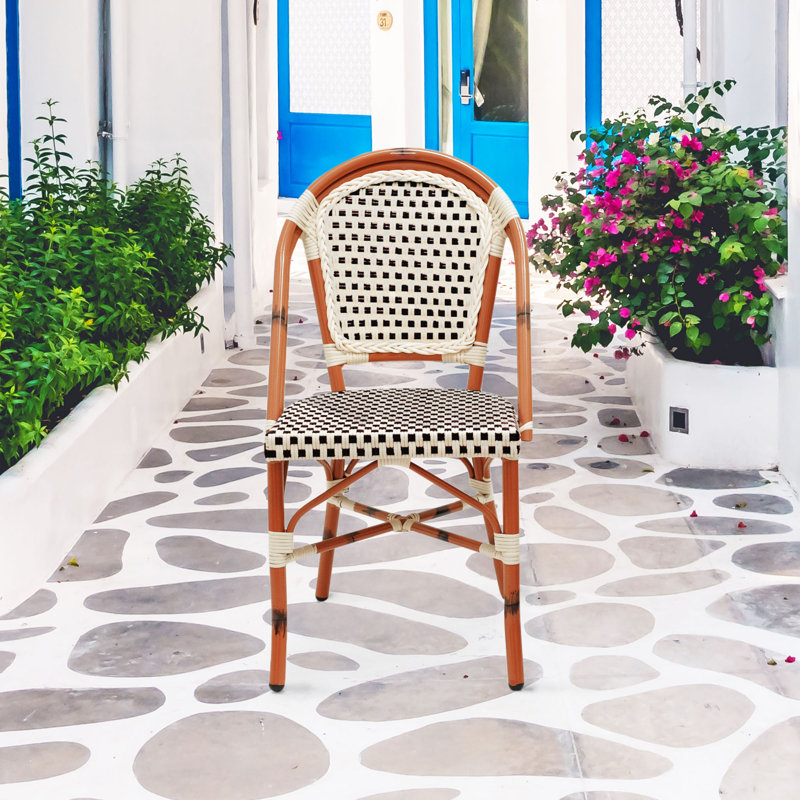 Chaise de patio Paris Paris, Noir
