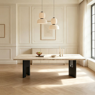 Table frittée de style français Mid-Century
