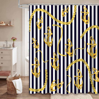 Rideau de douche Anchor Ornaments
