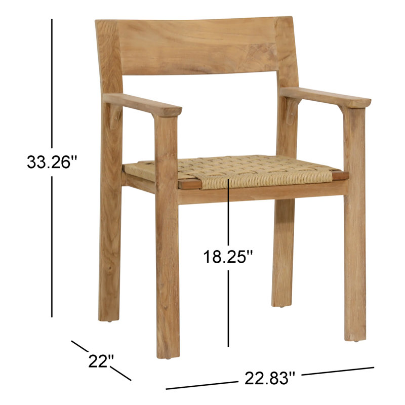 Eldrid Outdoor Dining Chair NaNa