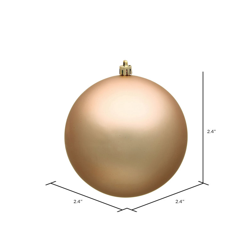 Boule incassable 2 po, Café au lait mat