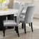 Anxhela 18'' H Faux Leather Upholstered Parsons Chair