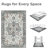 2'X6' Washable  Vintage Traditional Floral Aesthetic Runner Rug Non-Slip Brown-122570664-122570657