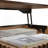Vintage Lift Top Coffee Table Solid Wood Fluted Details Roman Legs-1648309088