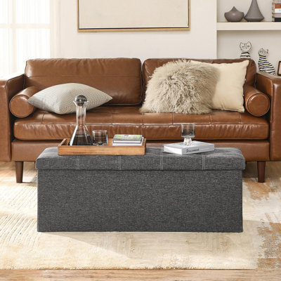 Banc de rangement repose-pieds