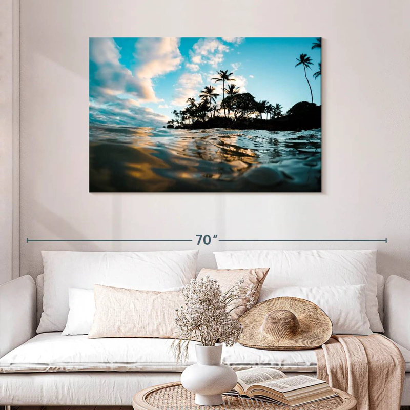 Gillard Maui, Hawaii, paysage marin, H 30 po x l 45 po