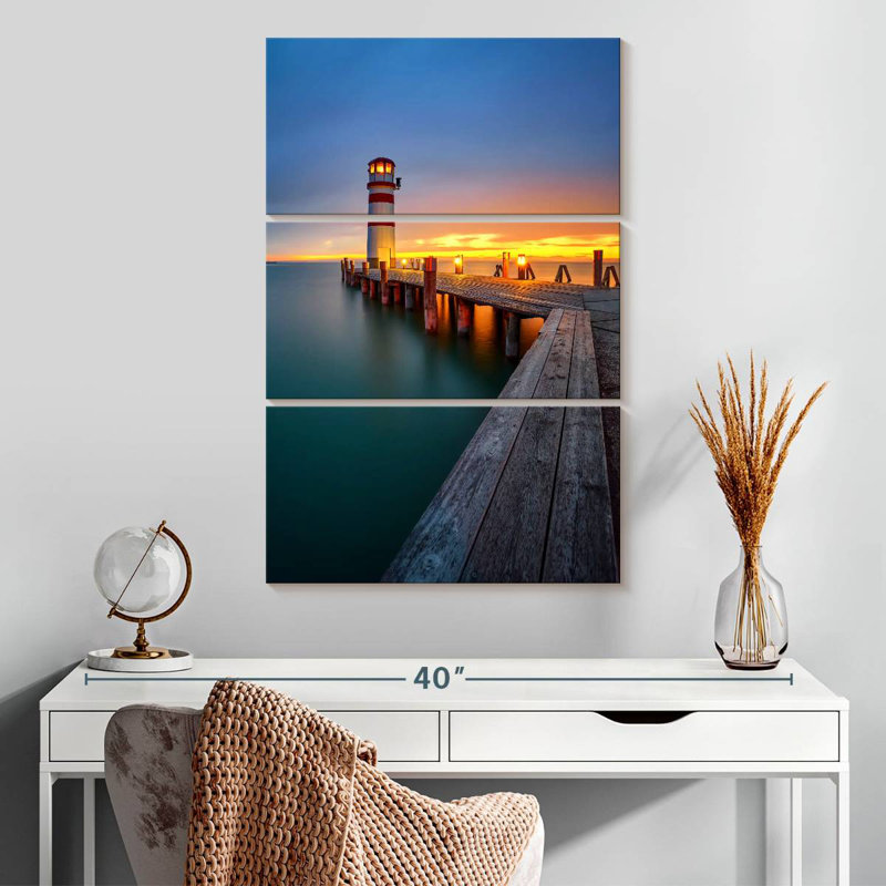 Podersdorf Lighthouse Jetty, H 32" x l 20"