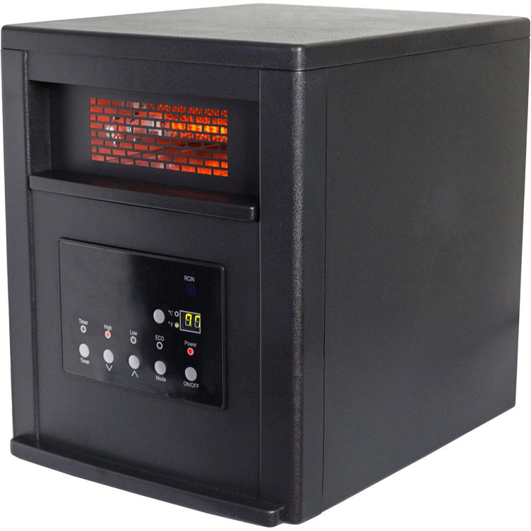 Lifesmart 1500-Watt 4 Electric Portable Infrared Heater with Remote  817223017735