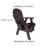 Aigris Fire Pit Chair - Upright Poly Adirondack Chair-1214667938