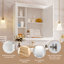 Armoire de rangement murale avec miroir et tablettes ouvertes-1809207751