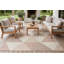 Tapis intérieur/extérieur crème/orange Mori-2098142728