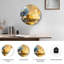 Horloge murale en verre Lake House-1644005318
