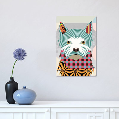 «West Highland Terrier» par Lanre Studio - impression sur toile tendue