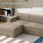 Boneless 87" Modular Sectional Sofa, L-Shape Cloud Sectional Couch, Cozy Boneless Couches For Living Room (Dark Grey, Left Facing Chaise)-1415993450-1415993454