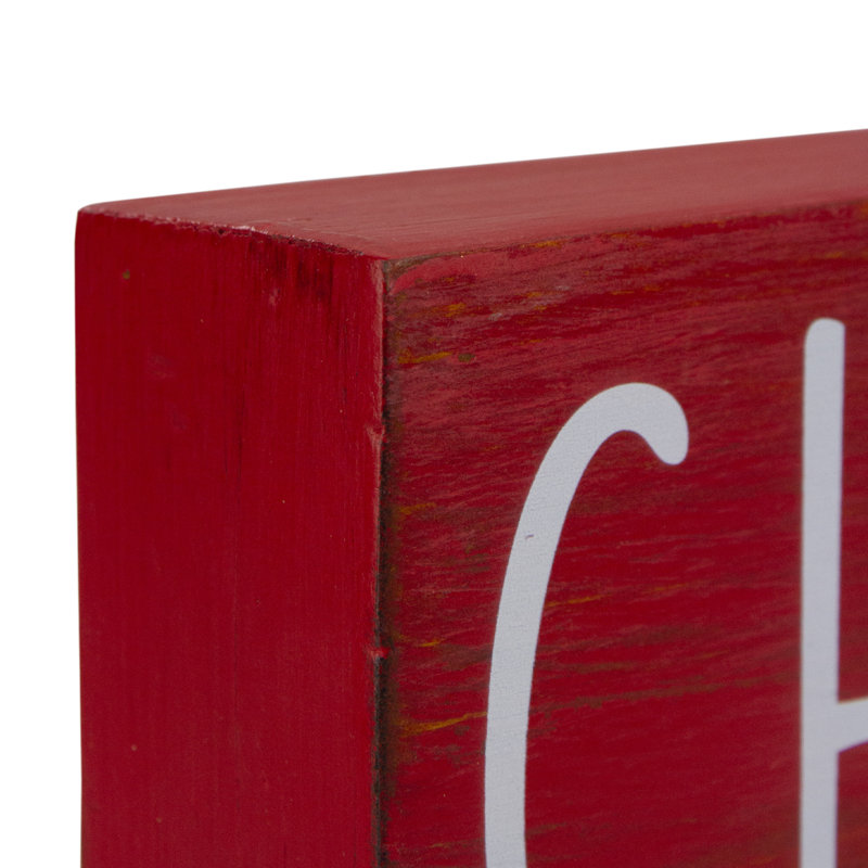 Plaque de table rectangulaire 11,75 po «Christmas»
