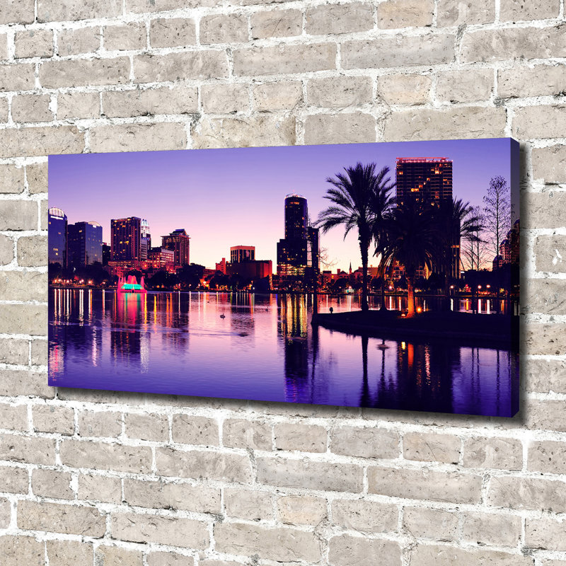 Orlando Usa - Wrapped Canvas Print