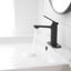 Robinet de salle de bain monocorps et monocommande avec bonde escamotable-106837646