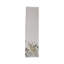 Cotton And Linen Printed Table Runner With Flora/Fauna Pattern And Metallic Thread Embroidery