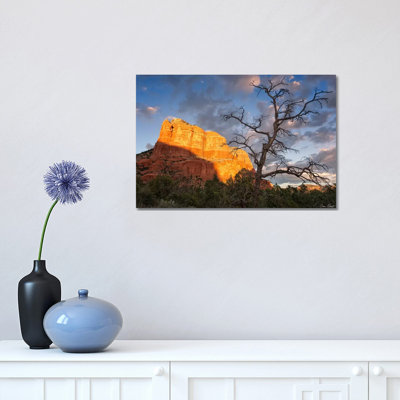 Sunset in the Desert II 1 Piece Wrapped Canvas Wall Art