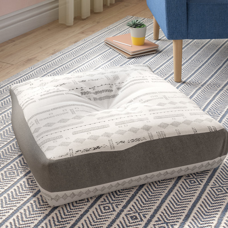 Floor Pillow, 23" H x 23" W x 7" D