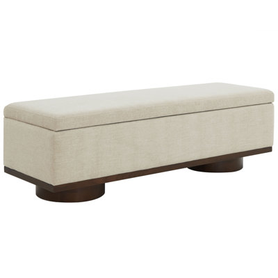 Banc de rangement rabattable