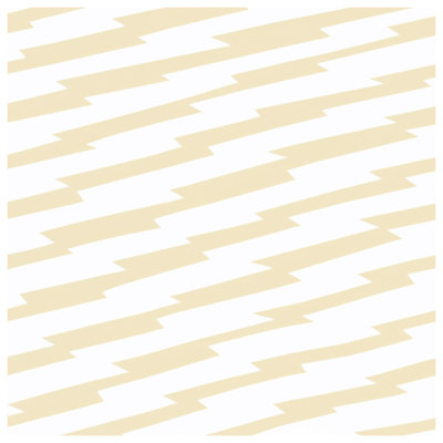 Beige Zigzag Lines Comforter