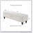 59" Bed Bench Ottoman with Storage   Fabric