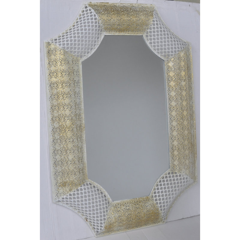 Heatherly Metal Flat Mirror