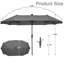 Parasol de marché rectangulaire 13 pi Hopkinton-122334179