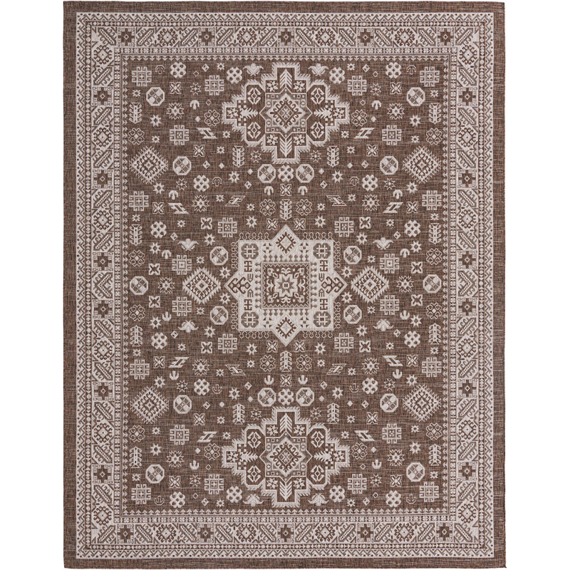 Tapis d'extérieur Chand, Rectangle 10 pi x 13 pi
