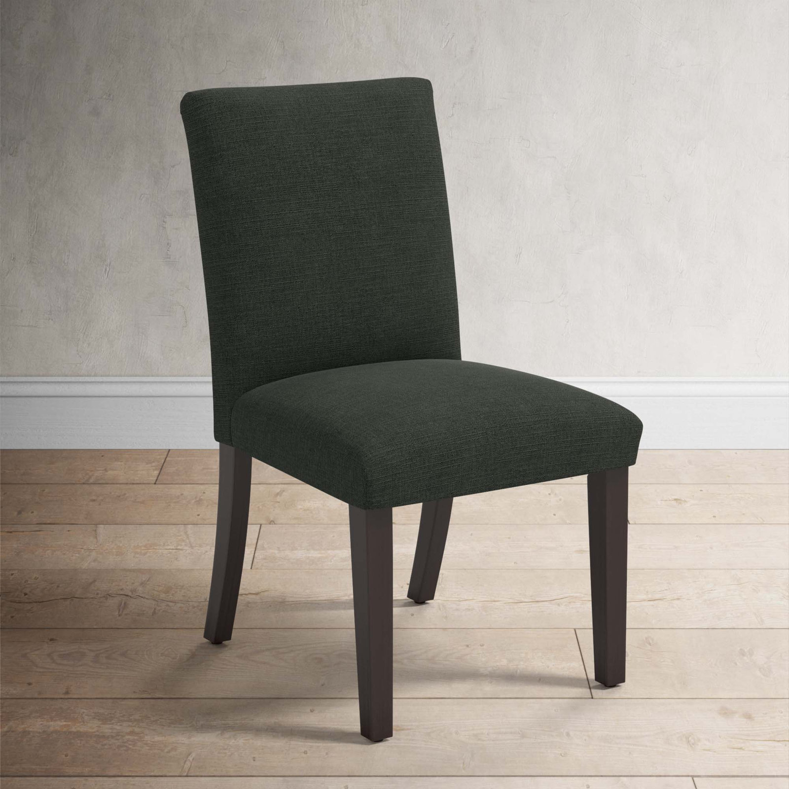 Benson Dining Chair, Classic Black Linen