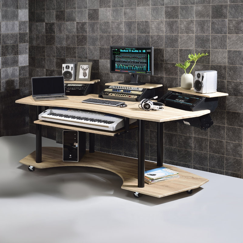 Bureau de studio de musique 83 po Nocera, Chêne naturel