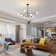 Cobina 8 - Light Dimmable Sputnik Modern Linear Chandelier