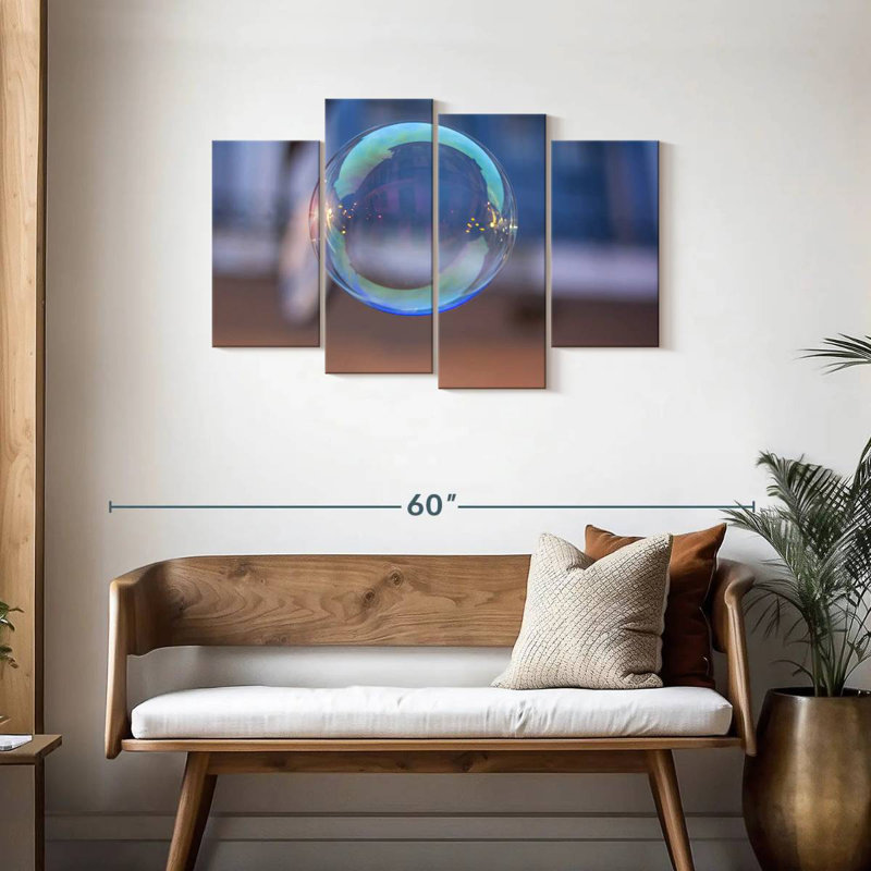 Bubble Sphere, 27'' H x 43'' W