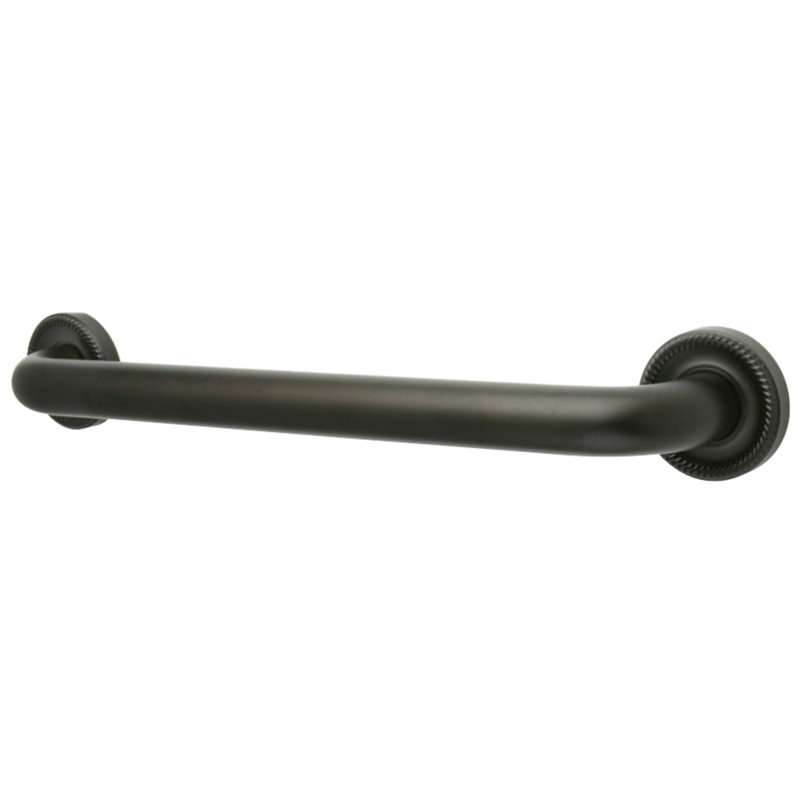 Kingston Brass Camelon 1-1/4 Inch O.D Grab Bar, 32" W, Oil Rubbed Bronze