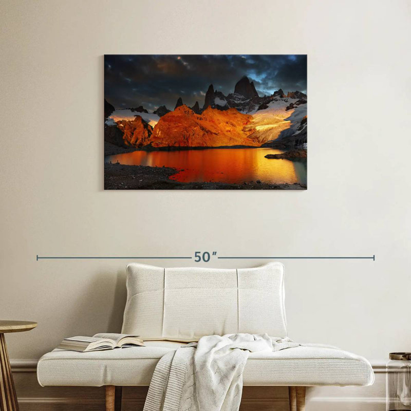 Alvord Mont Fitz Roy, H 24 po x l 36 po