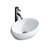 Modern Ceramic Circular Vessel Bathroom Sink
