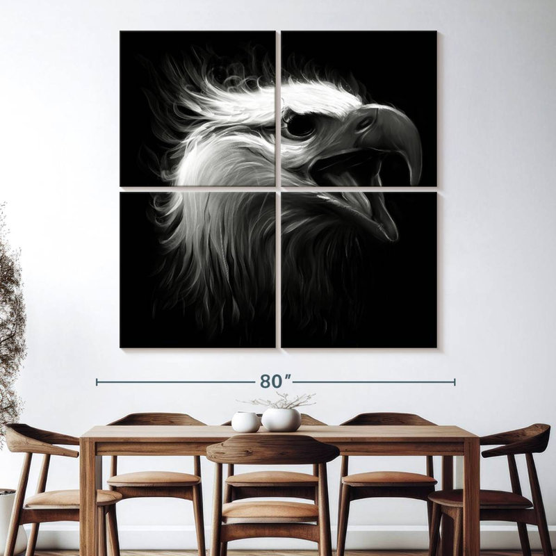 Brampt The Eagle Eye, 74" H x 74" W