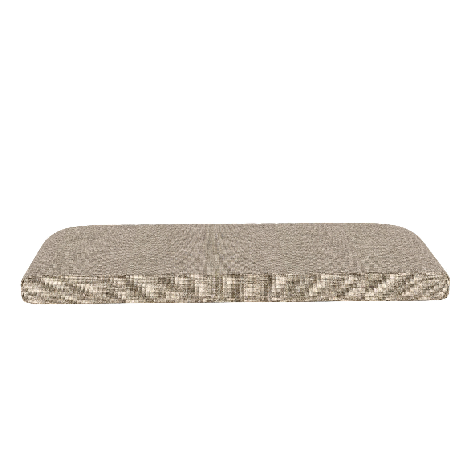 Sunbrella® Outdoor 3'' Bench Cushion, Cast Shale Sunbrella® Plainweave