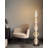 Modern Floor Lamp, 5 x 10W LED, 3000K, 9.4 in Diameter x 55.1 in Height | Durable Metal Body with Acrylic Cap Cover, Energy-Efficient Integral LED | Perfect for Living Room, Bedroom & Home Office Décor