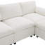 Canapé modulaire 86,5 po Chenille-1234401556