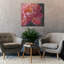 «Vivid Floral 1 C» par Danhui Nai, art mural sur toile