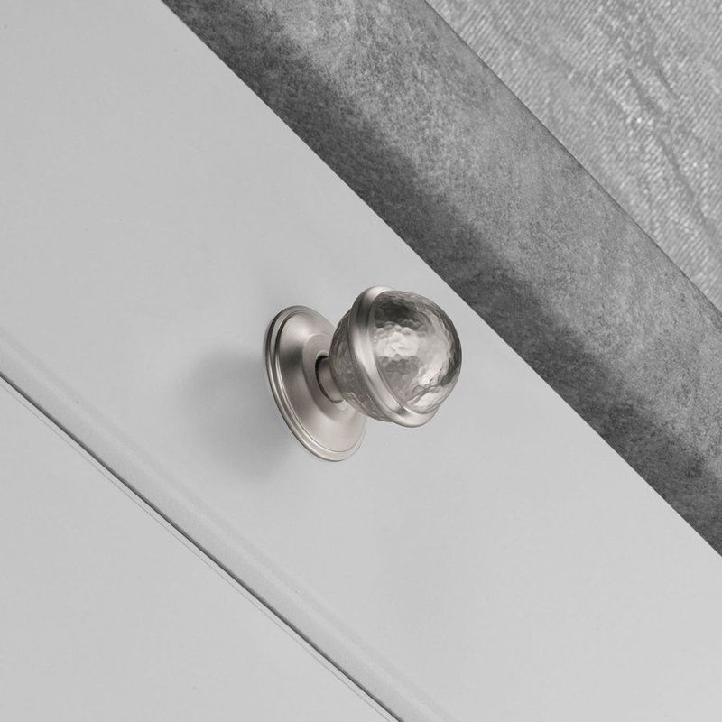 Rocher Round Knob, Bright Chrome, 1.38" H x 1.37" W x 1.37" D