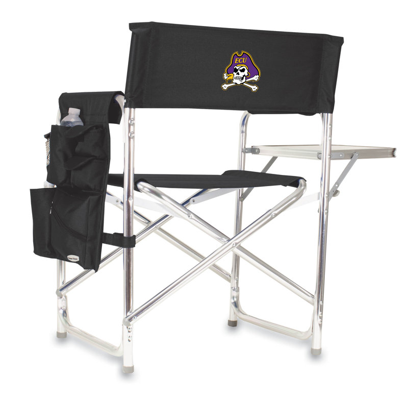 Sports Chair Director Chair, Black, East Carolina University Pirates
