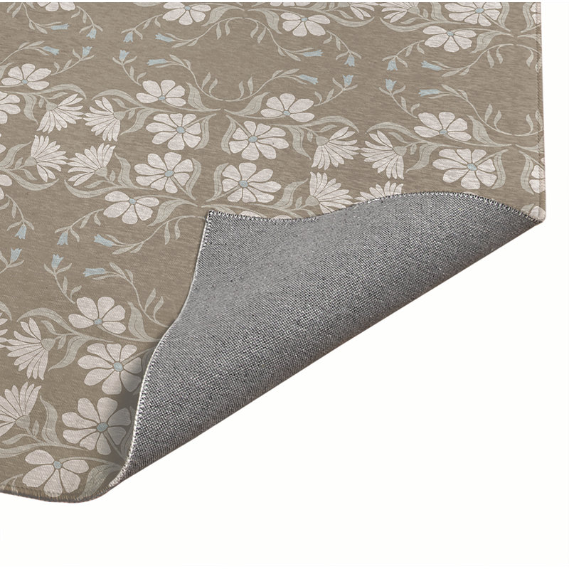 Groovy Flowers Outdoor Rug, Rectangle 8' x 10'